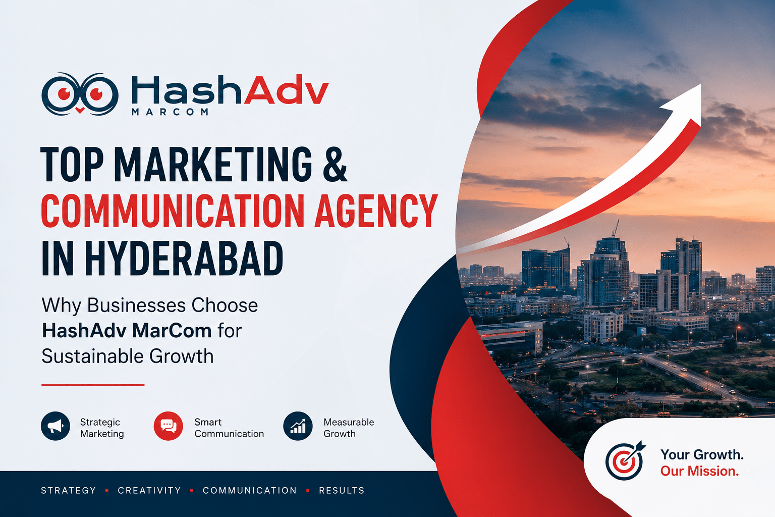 Top Marketing and Communication Agency in Hyderabad: Why Businesses Choose HashAdv MarCom for Sustainable Growth